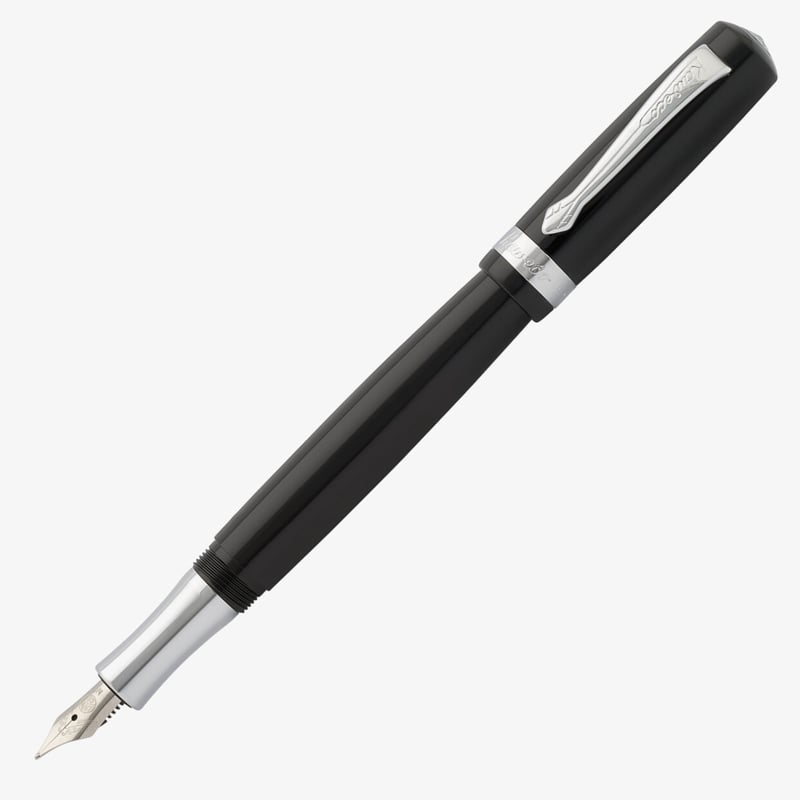 Kaweco Kaweco Student Fountain Pen - Black Chrome Trim