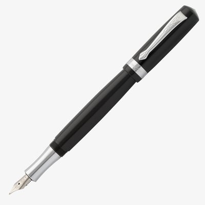 Kaweco Student Fountain Pen - Black Chrome Trim