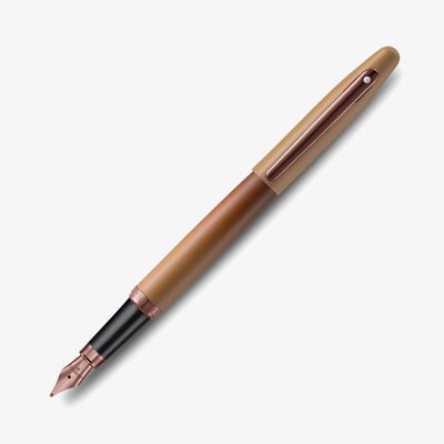 Sheaffer VFM Fountain Pen - Coffee Edition PVD Trims