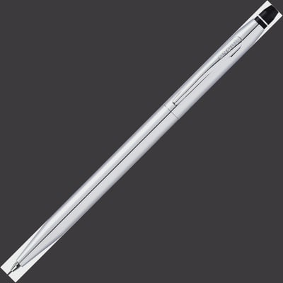 Cross Click Pencil - Chrome