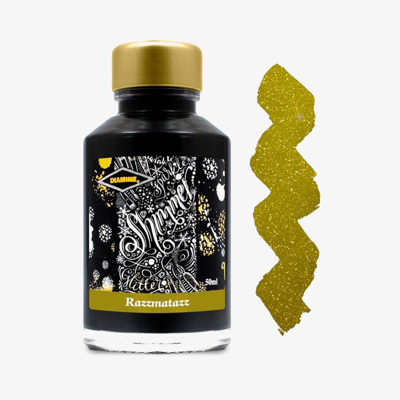 Diamine Inks Diamine Shimmering Ink Bottle 50ml - Razzmatazz