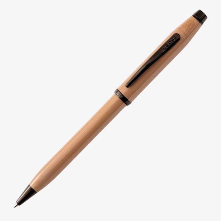 Cross Cross Century II 2024 Spring Collection Ballpoint Pen - Earthy Beige Black PVD