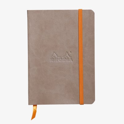 Rhodia Softcover Notebook - Medium - Taupe - Dotted