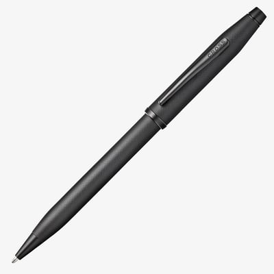 Cross Century II Ballpoint Pen - Micro Knurled Black PVD