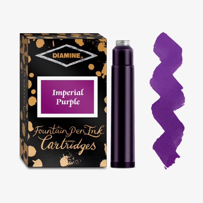 Diamine Inks Diamine Ink Cartridge - Imperial Purple (Pack of 18)