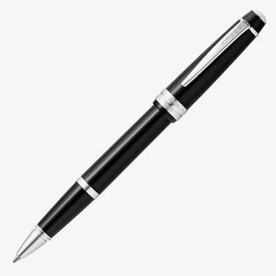Cross Bailey Light Rollerball Pen - Black Chrome Trim