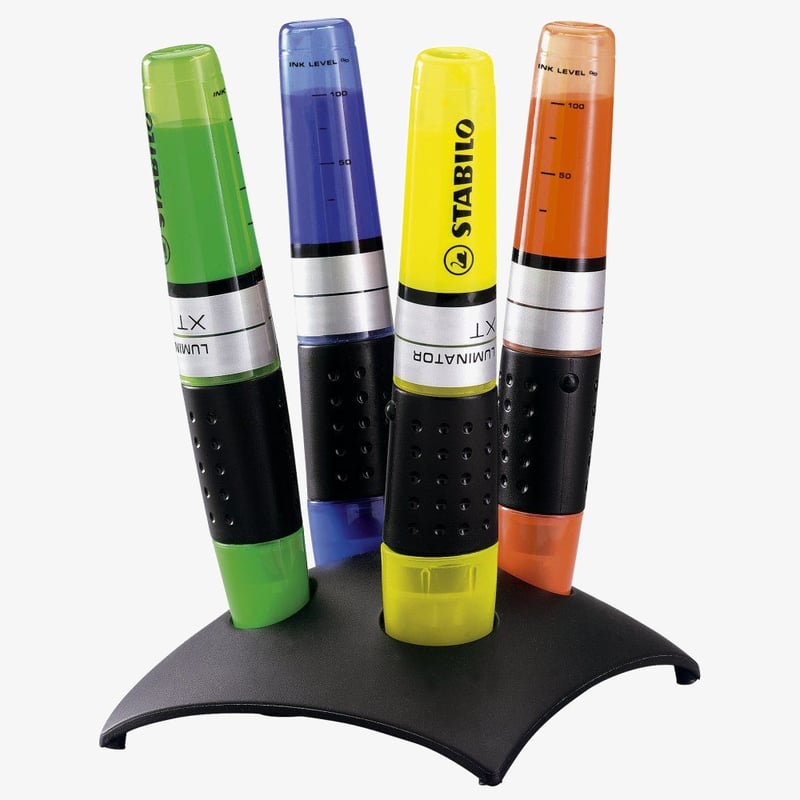 STABILO STABILO Luminator Highlighter Pen - Assorted Colours (Desk Set of 4)