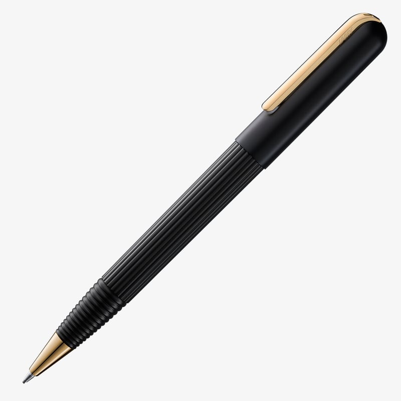 Lamy Lamy Imporium Mechanical Pencil - Matte Black Gold Trim - 0.7mm