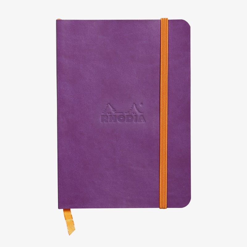 Rhodia Rhodia Softcover Notebook - Medium - Purple - Lined