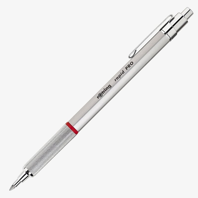 Rotring Rotring Rapid Pro Ballpoint Pen - Silver