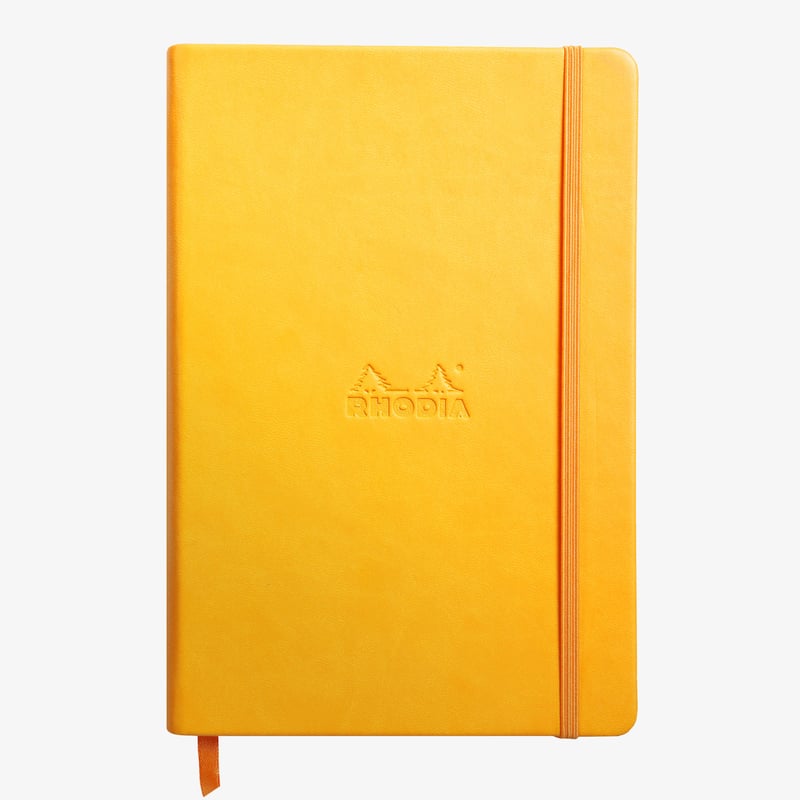 Rhodia Rhodia Hardcover Notebook - A5 - Daffodil Yellow - Plain