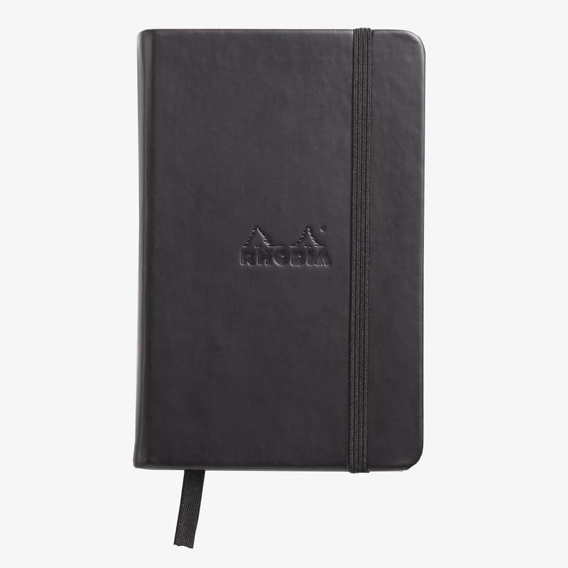 Rhodia Rhodia Webnotebook - Small - Black - Lined