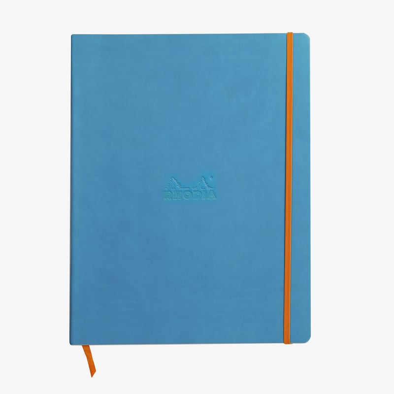 Rhodia Rhodia Softcover Notebook - A4 - Turquoise - Lined