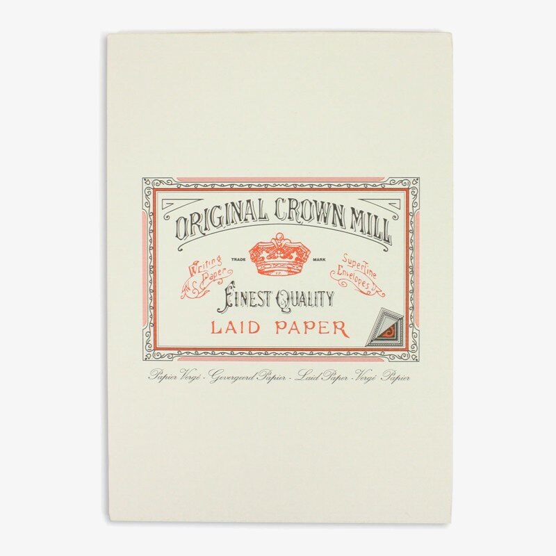 Crown Mill Crown Mill Classics A4 Paper Pad - 50 Sheets - Cream