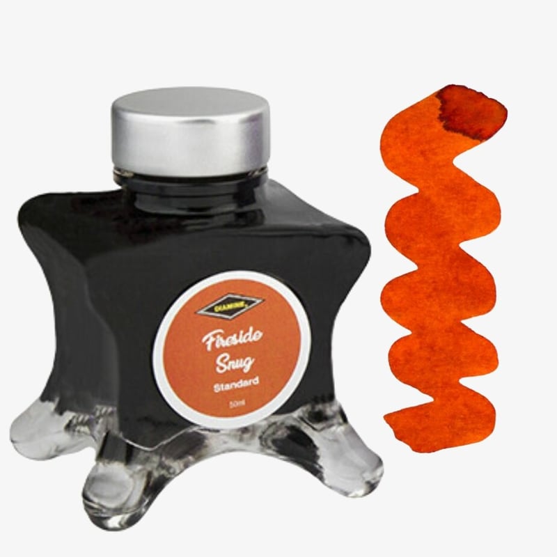 Diamine Inks Diamine Inkvent Christmas Ink Bottle 50ml - Fireside Snug