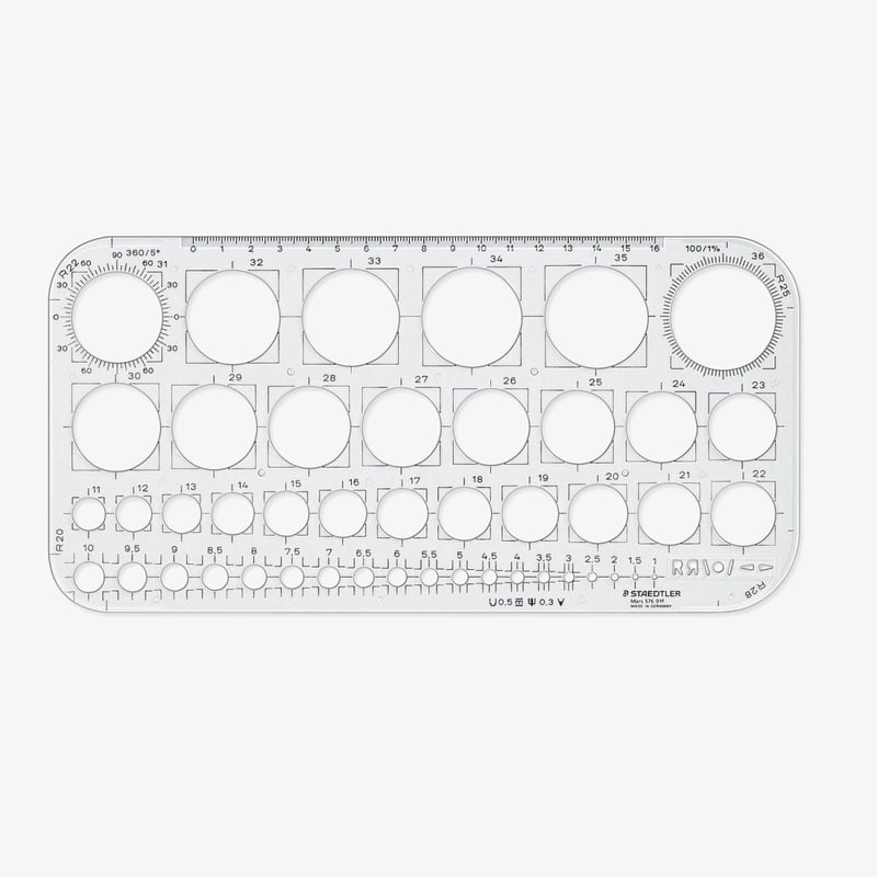 Staedtler Staedtler Mars Circles Templates