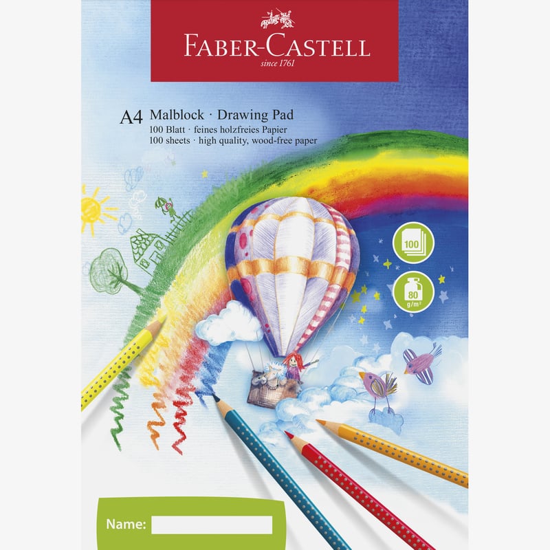 Faber-Castell Faber-Castell Drawing Pad - A4