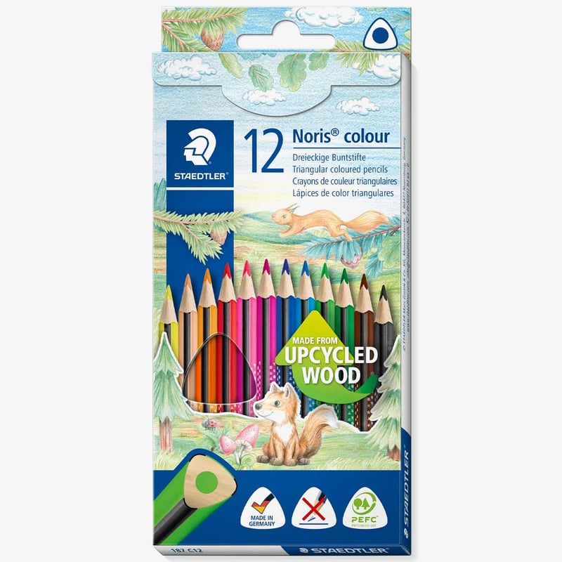 Staedtler Staedtler Noris Colouring Pencils - Assorted Colours (Pack of 12)