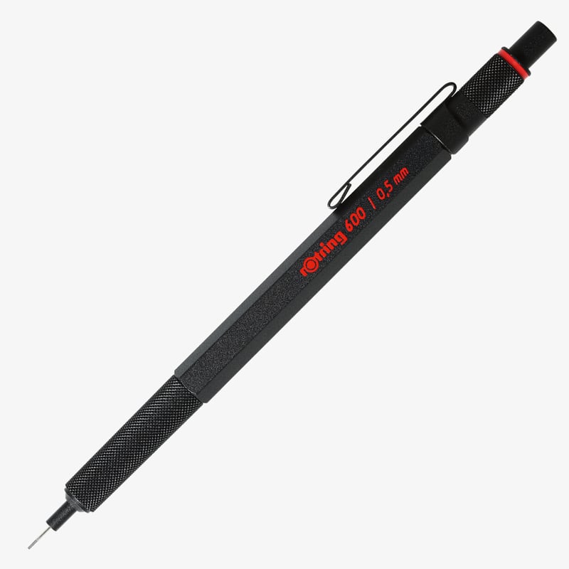 Rotring Rotring 600 Mechanical Pencil - Black Barrel - 0.50mm