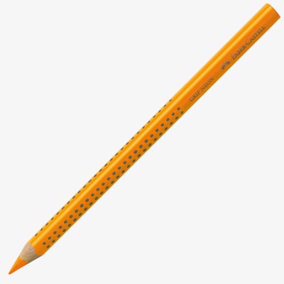 Faber-Castell Jumbo Grip Highlighter Pencil - Orange