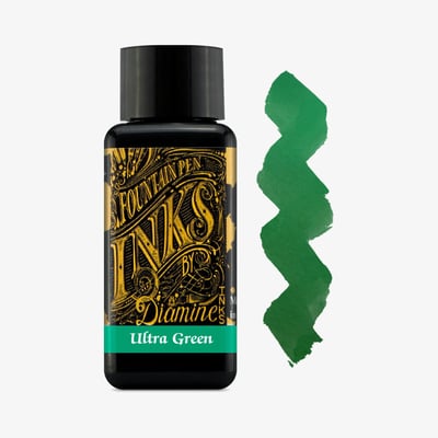 Diamine Ink Bottle 30ml - Ultra Green