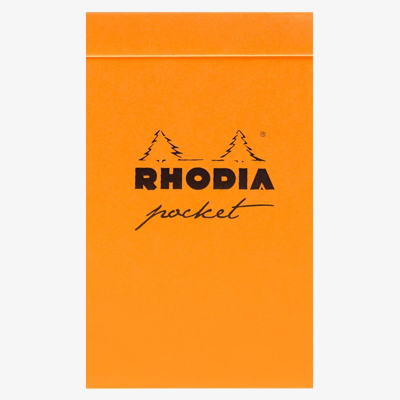 Rhodia Rhodia Pocket Pad - Orange - Squared