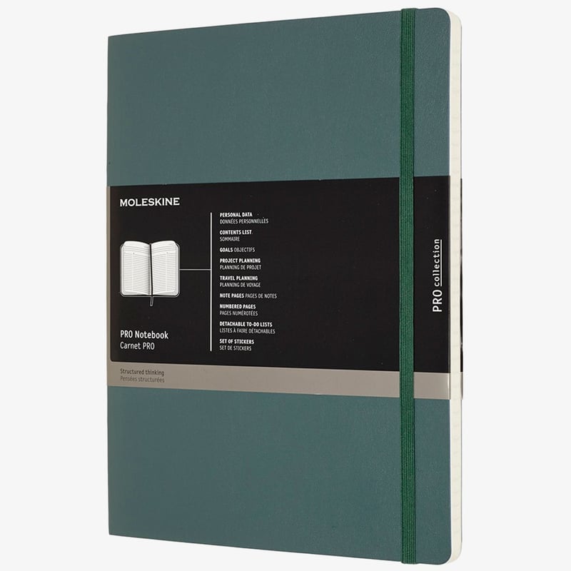 Moleskine Moleskine Pro Soft Cover Extra Large Notebook - Assorted