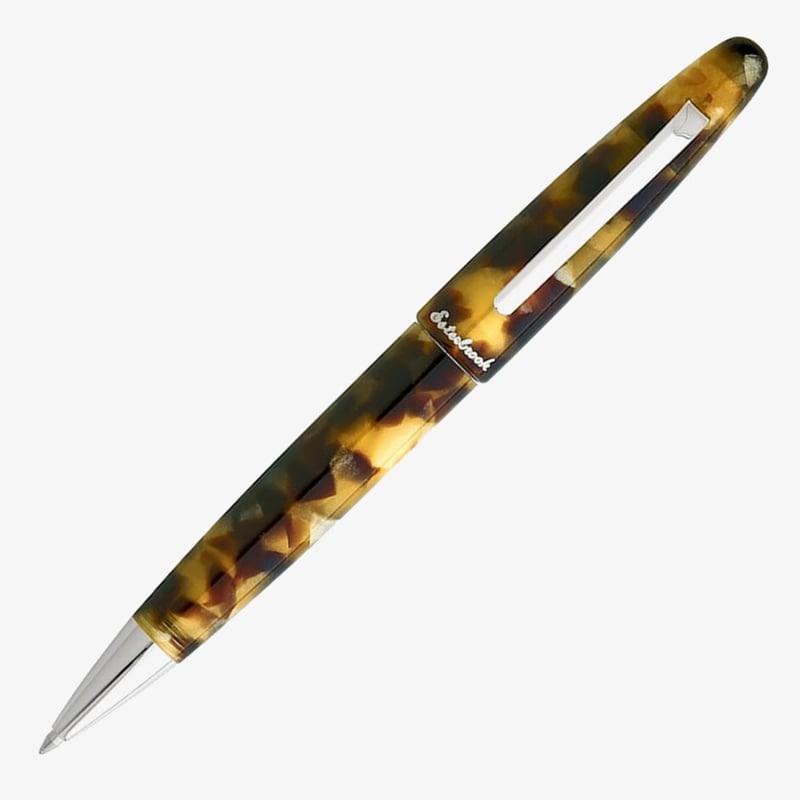 Esterbrook Esterbrook Estie Ballpoint Pen - Tortoise Palladium Trim