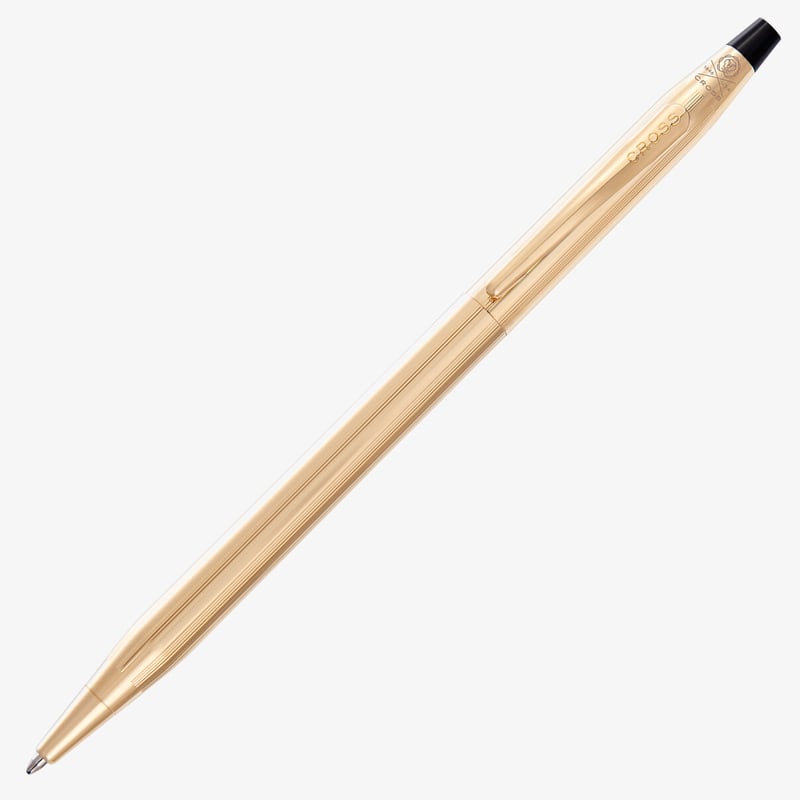 Cross Cross Classic Century Ballpoint Pen - 23K Heavy Gold Plated (Limited Edition)