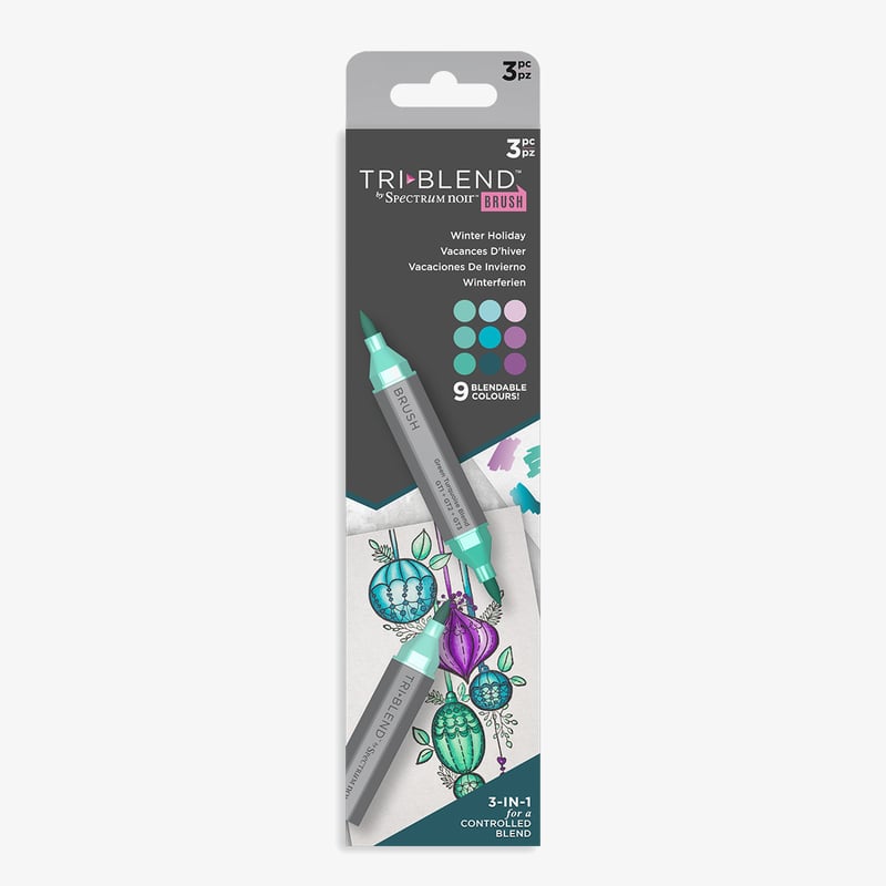 Spectrum Noir Spectrum Noir TriBlend Markers - Winter Holiday (Pack Of 3)