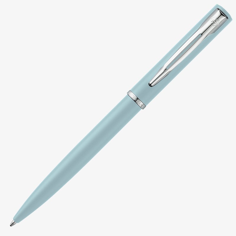 Waterman Waterman Allure Ballpoint Pen - Pastel Blue Chrome Trim