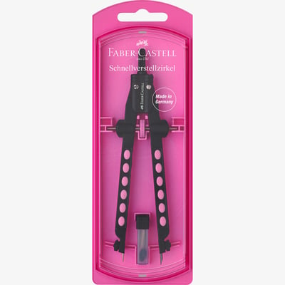 Faber-Castell Quick-set Compass - Factory Neon '22