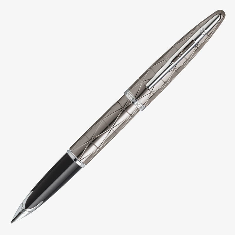 Waterman Waterman Carene Fountain Pen - Contemporary Gunmetal Chrome Trim