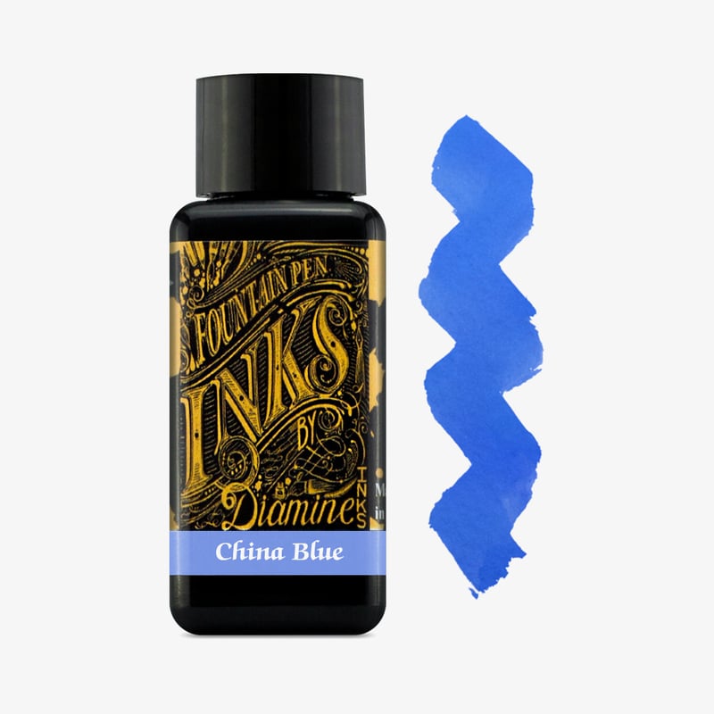 Diamine Inks Diamine Ink Bottle 30ml - China Blue