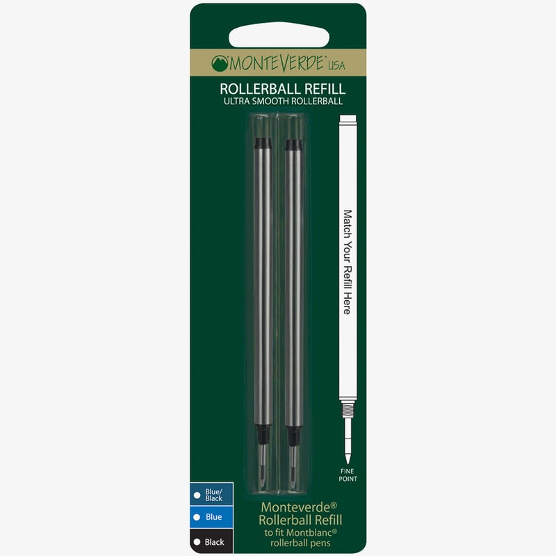 Monteverde Monteverde Rollerball Refill To Fit Montblanc (Blister of 2)