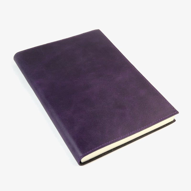 Papuro Papuro Capri Leather Journal - Aubergine - Large