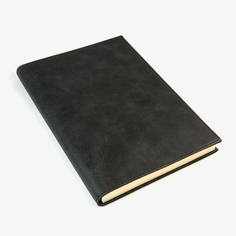 Papuro Papuro Capri Leather Journal - Black - Large