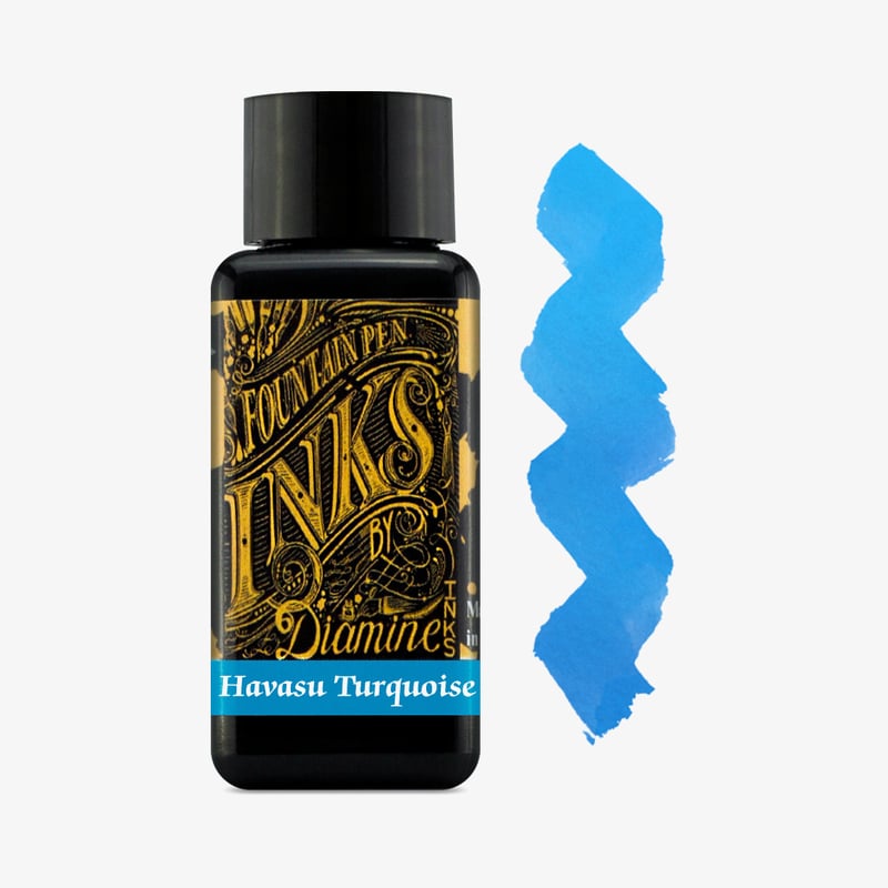 Diamine Inks Diamine Ink Bottle 30ml - Havasu Turquoise