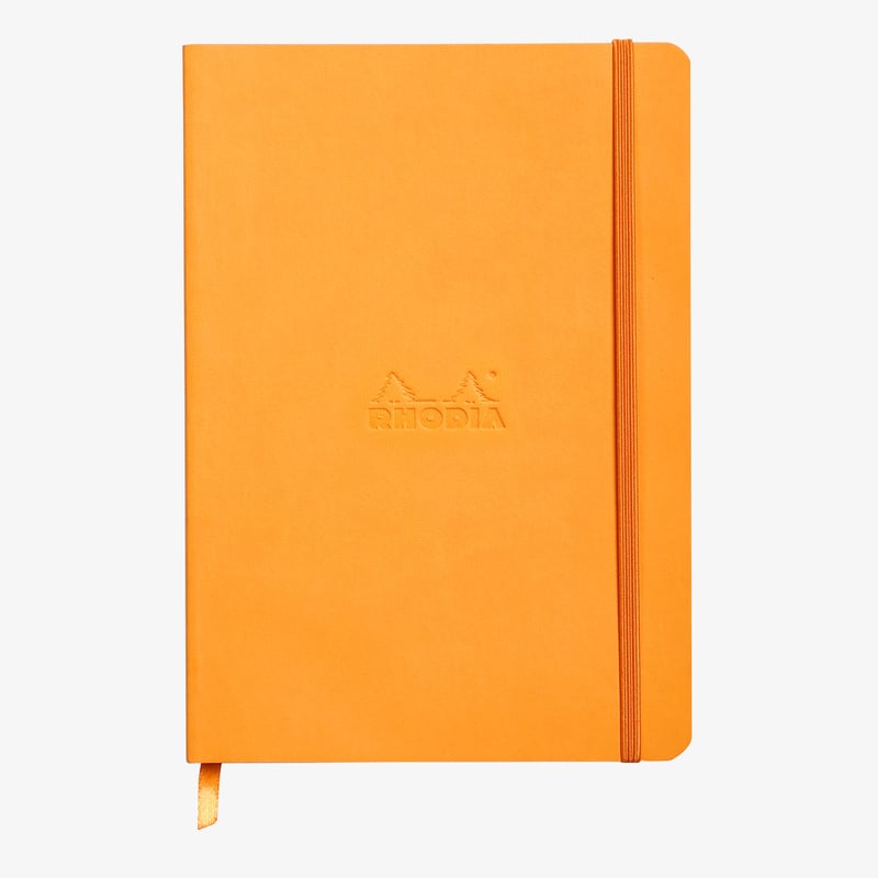 Rhodia Rhodia Softcover Notebook - A5 - Orange - Dotted