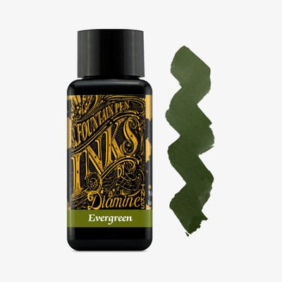 Diamine Ink Bottle 30ml - Evergreen
