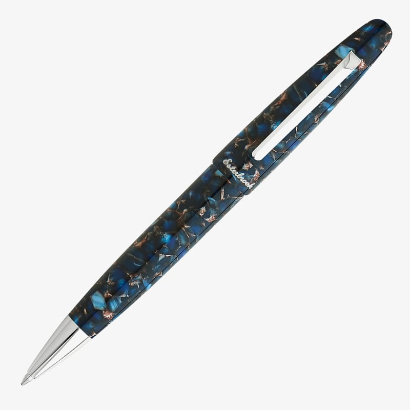 Esterbrook Esterbrook Estie Ballpoint Pen - Nouveau Bleu Palladium Trim