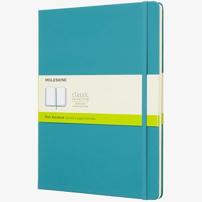 Moleskine Classic Hardback Extra Large Notebook - Plain - Assorted