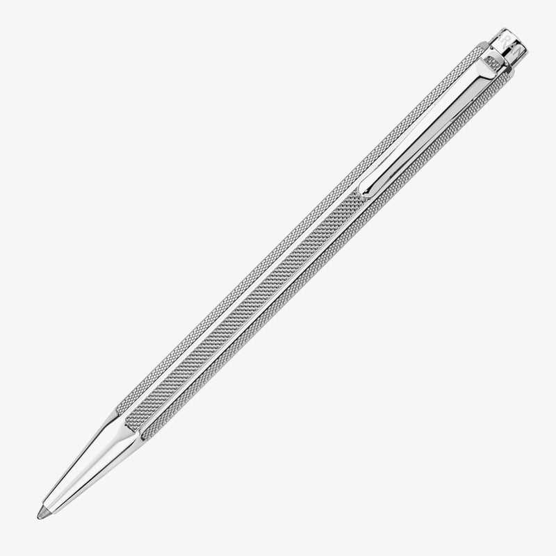Caran d'Ache Caran d'Ache Ecridor Ballpoint Pen - Maille Milanaise Palladium Coated