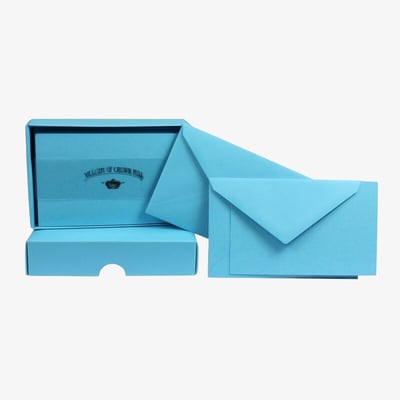 Crown Mill Colour Line Set of 25 Cards and Envelopes - Arctic