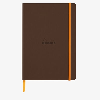 Rhodia Softcover Notebook - A5 - Bronze - Lined