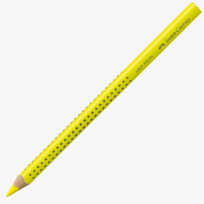 Faber-Castell Jumbo Grip Highlighter Pencil - Yellow