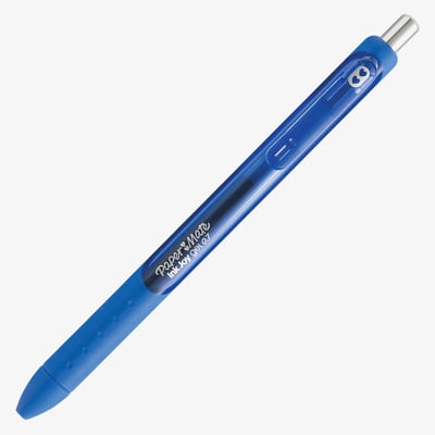 Papermate InkJoy Gel Retractable Ballpoint Pen - Medium - Blue