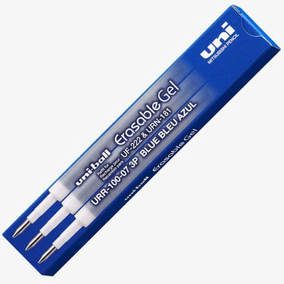 Uni-Ball URN-100-07 Eraseable Retractable Rollerball Refill