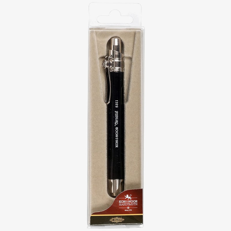 Koh-I-Noor Koh-I-Noor 5311 Mechanical Clutch Leadholder - 5.6mm - Black