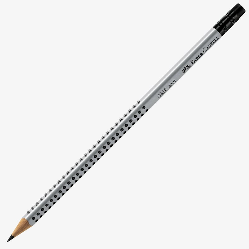 Faber-Castell Faber-Castell Grip 2001 Pencil with Eraser Tip